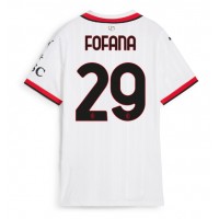 AC Milan Youssouf Fofana #29 Replica Away Shirt Ladies 2024-25 Short Sleeve